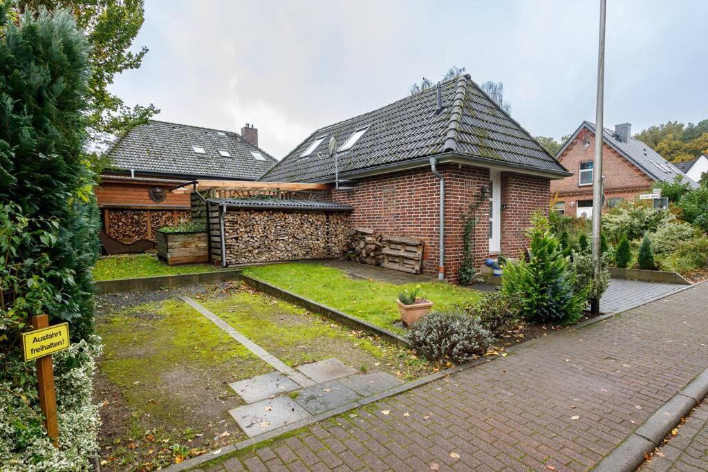 Villa Exklusives Tiny House In Elbnaehe Buxtehude Esterno foto